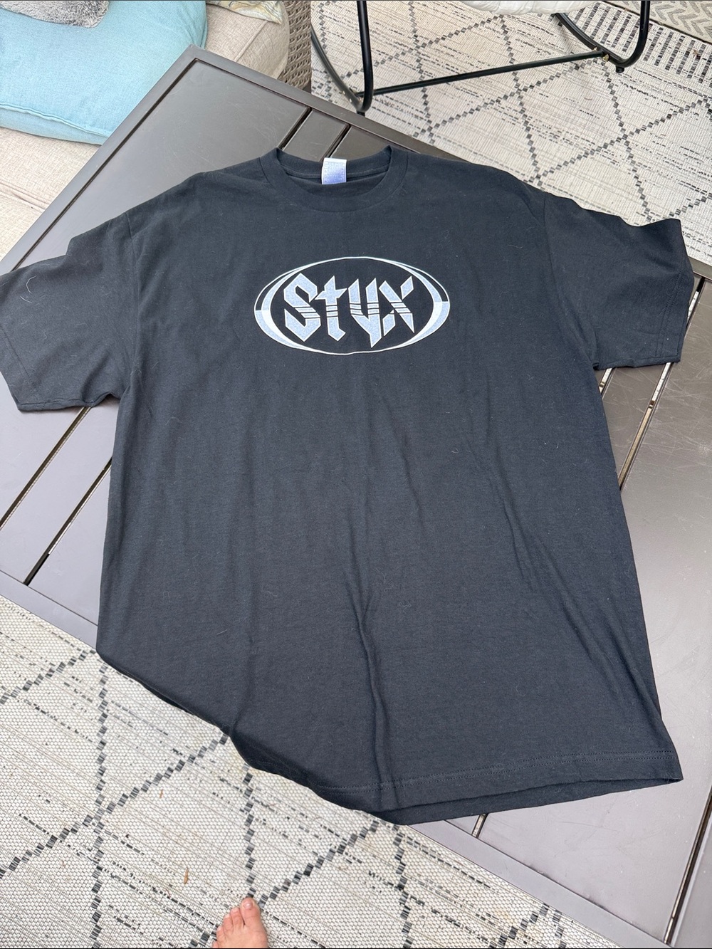 Vintage Styx Band Tee Classic Rock My Ass 2008 Concert Tour T-Shirt XL NWOT